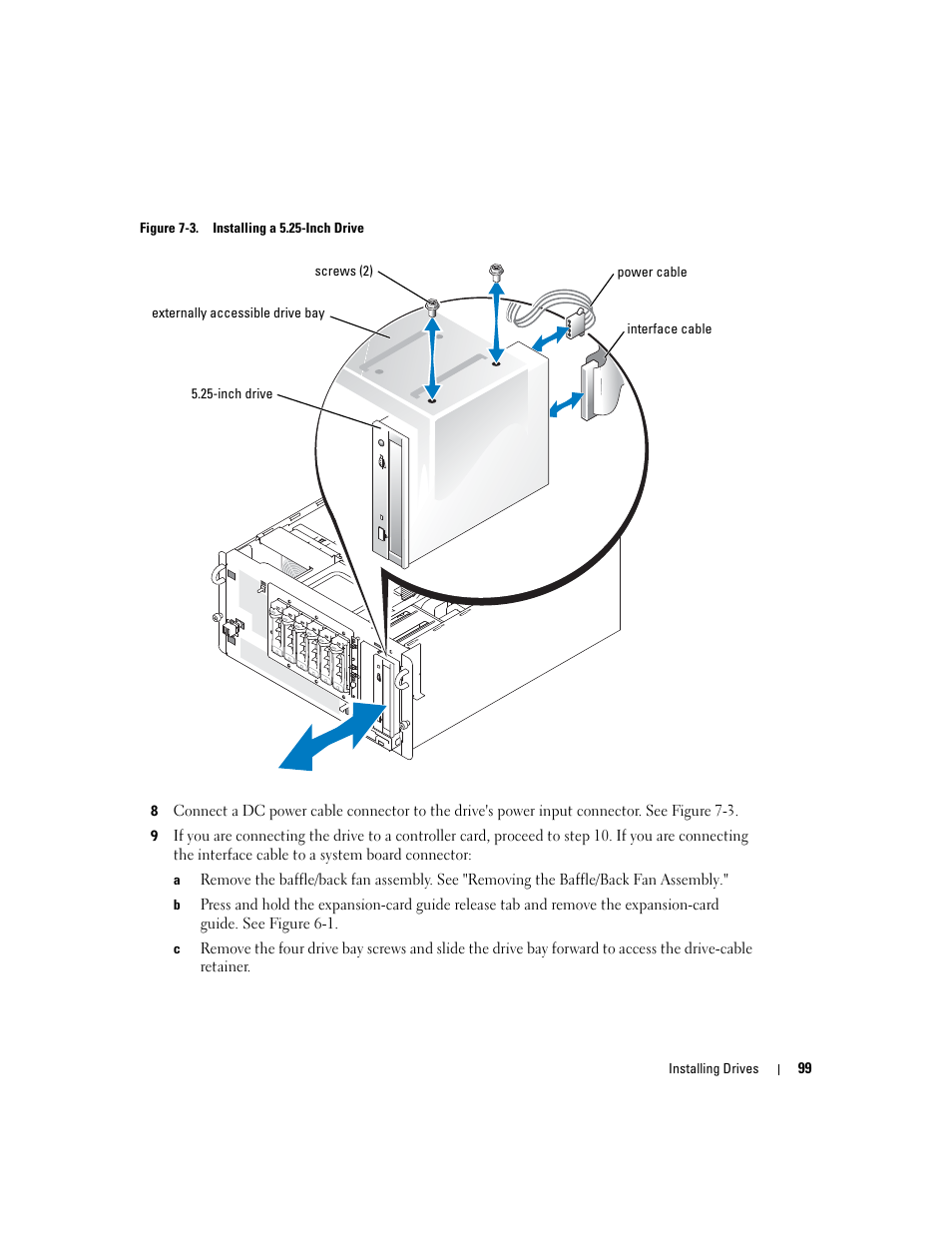 See figure 7-3 | Dell PowerEdge 1800 User Manual | Page 99 / 160