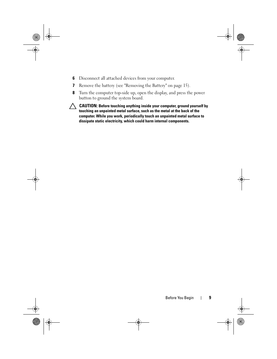 Dell XPS 14Z (L412Z, Late 2011) User Manual | Page 9 / 74