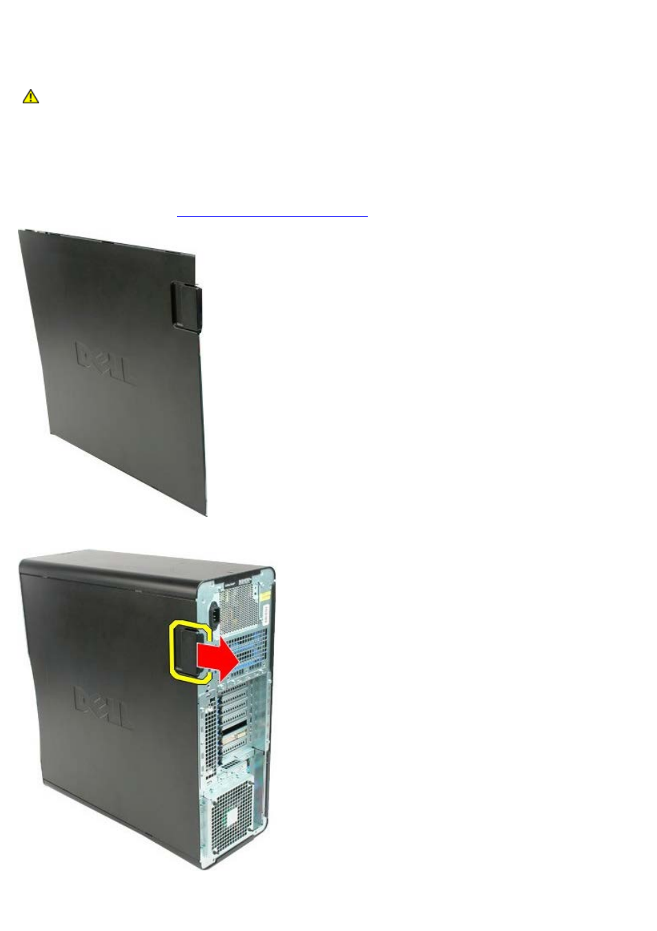 Removing and replacing the computer cover, Removing and replacing the cover, Cover | Removing the cover | Dell Precision T7500 (Early 2009) User Manual | Page 25 / 108