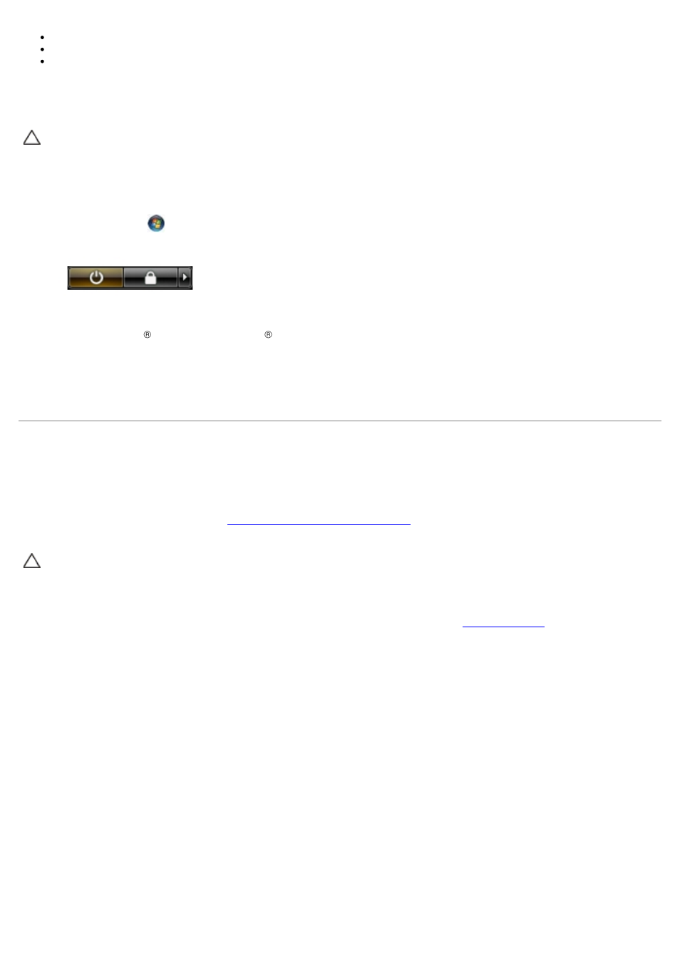 Turning off your computer, After working inside your computer | Dell Precision T7500 (Early 2009) User Manual | Page 3 / 108
