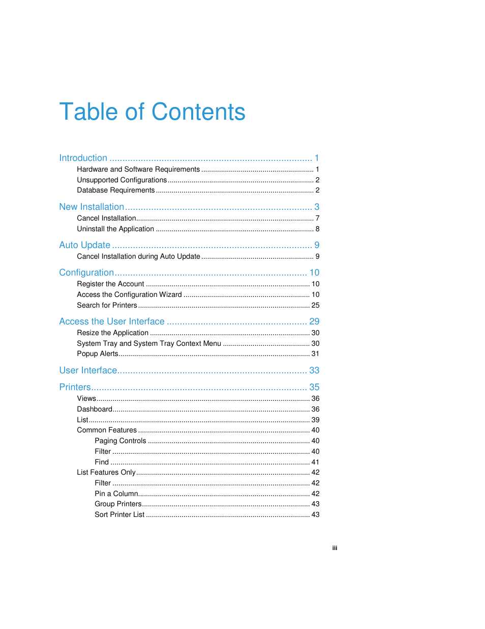 Dell Print Page Services User Manual | Page 3 / 92