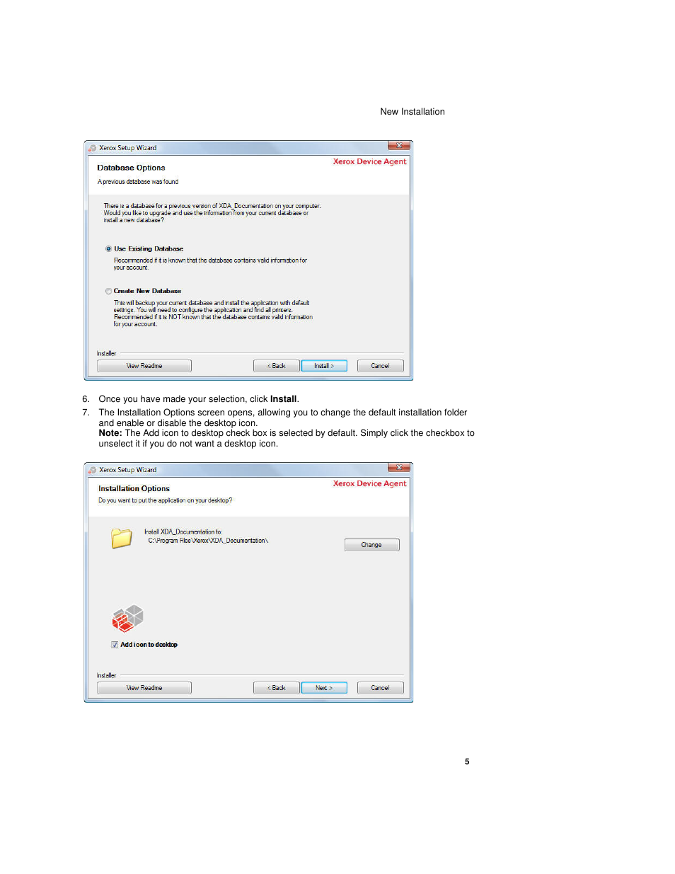Once you have made your selection, click install | Dell Print Page Services User Manual | Page 9 / 92