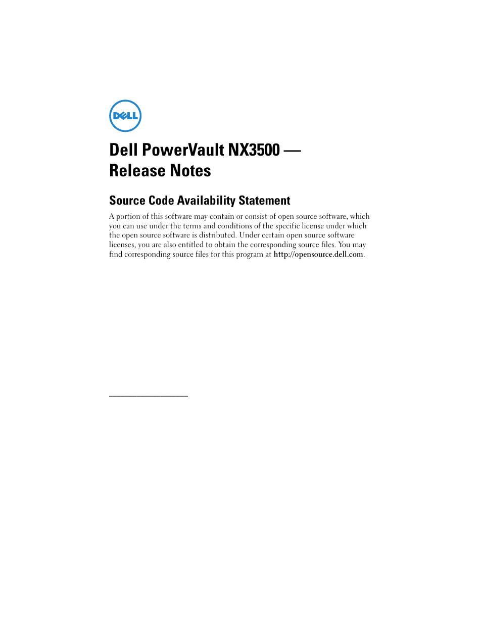 Dell PowerVault NX3500 User Manual | 8 pages