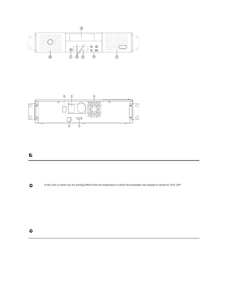 Unpacking the autoloader, Identifying product components | Dell PowerVault 124T User Manual | Page 17 / 57