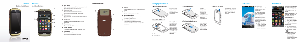 Dell Mini 3v User Manual | 2 pages