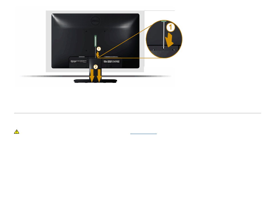 Connecting your monitor | Dell E1913S Monitor User Manual | Page 15 / 55