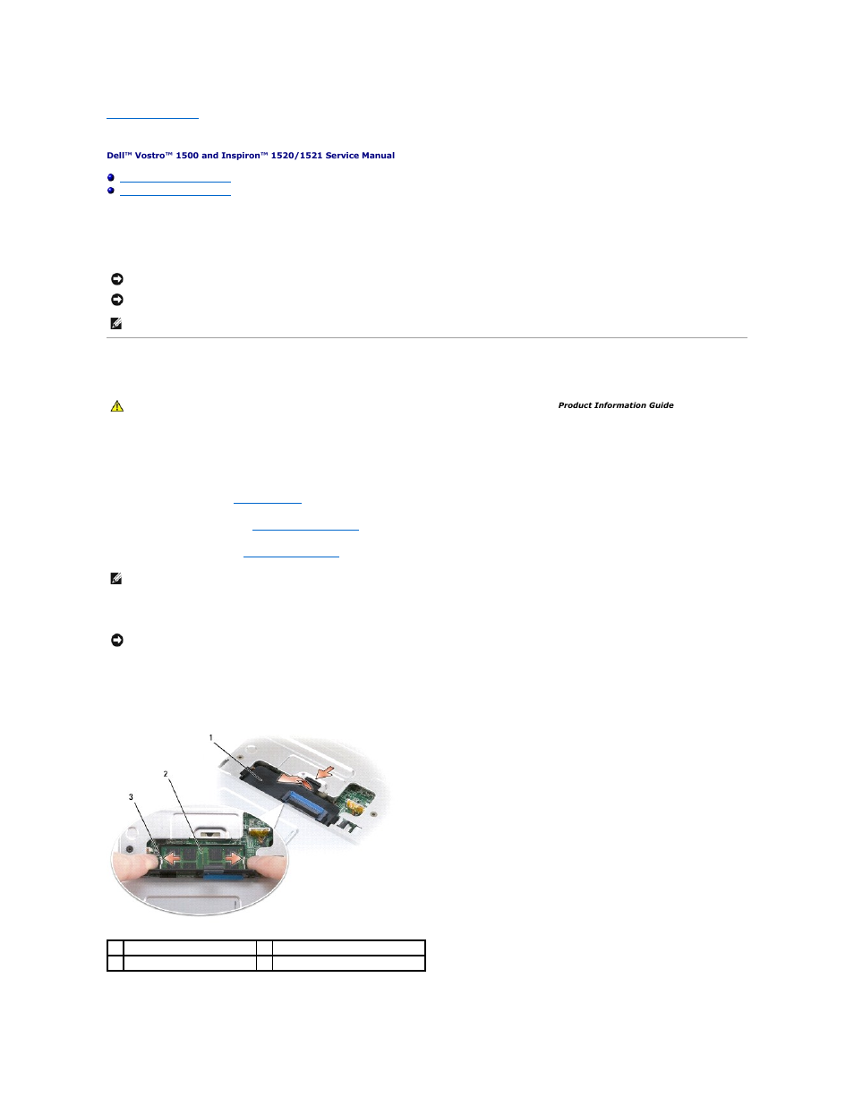 Dell Inspiron 1520 (Mid 2007) User Manual | Page 42 / 66