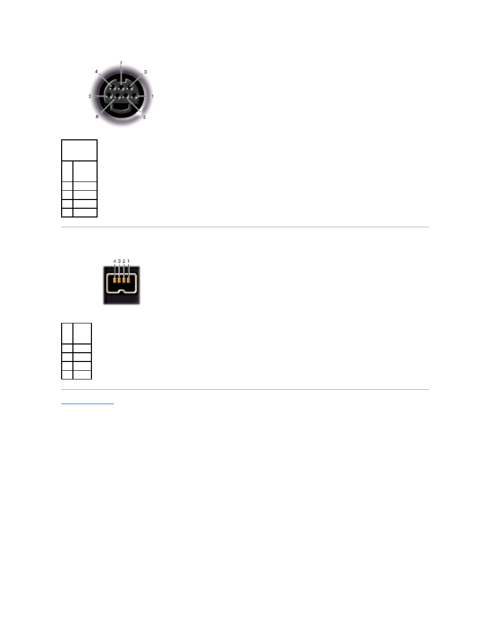 1394 connector | Dell Inspiron 1520 (Mid 2007) User Manual | Page 60 / 66