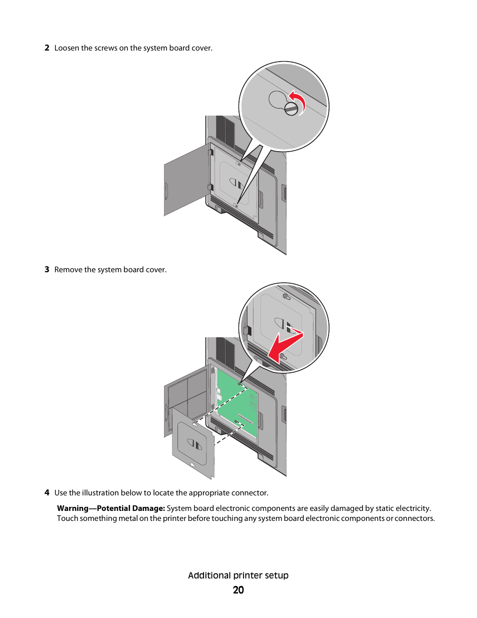 Dell 5350dn Mono Laser Printer User Manual | Page 20 / 193