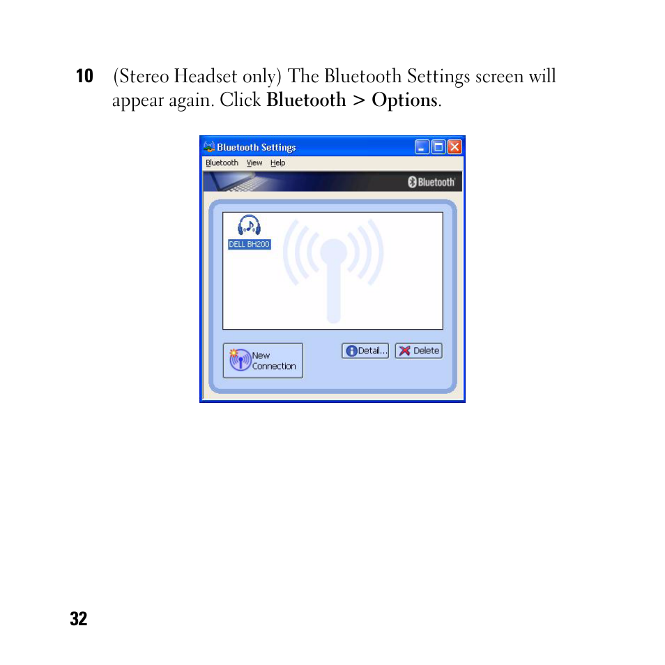 Dell BH200 Bluetooth 2.0 EDR Stereo Headset User Manual | Page 32 / 93