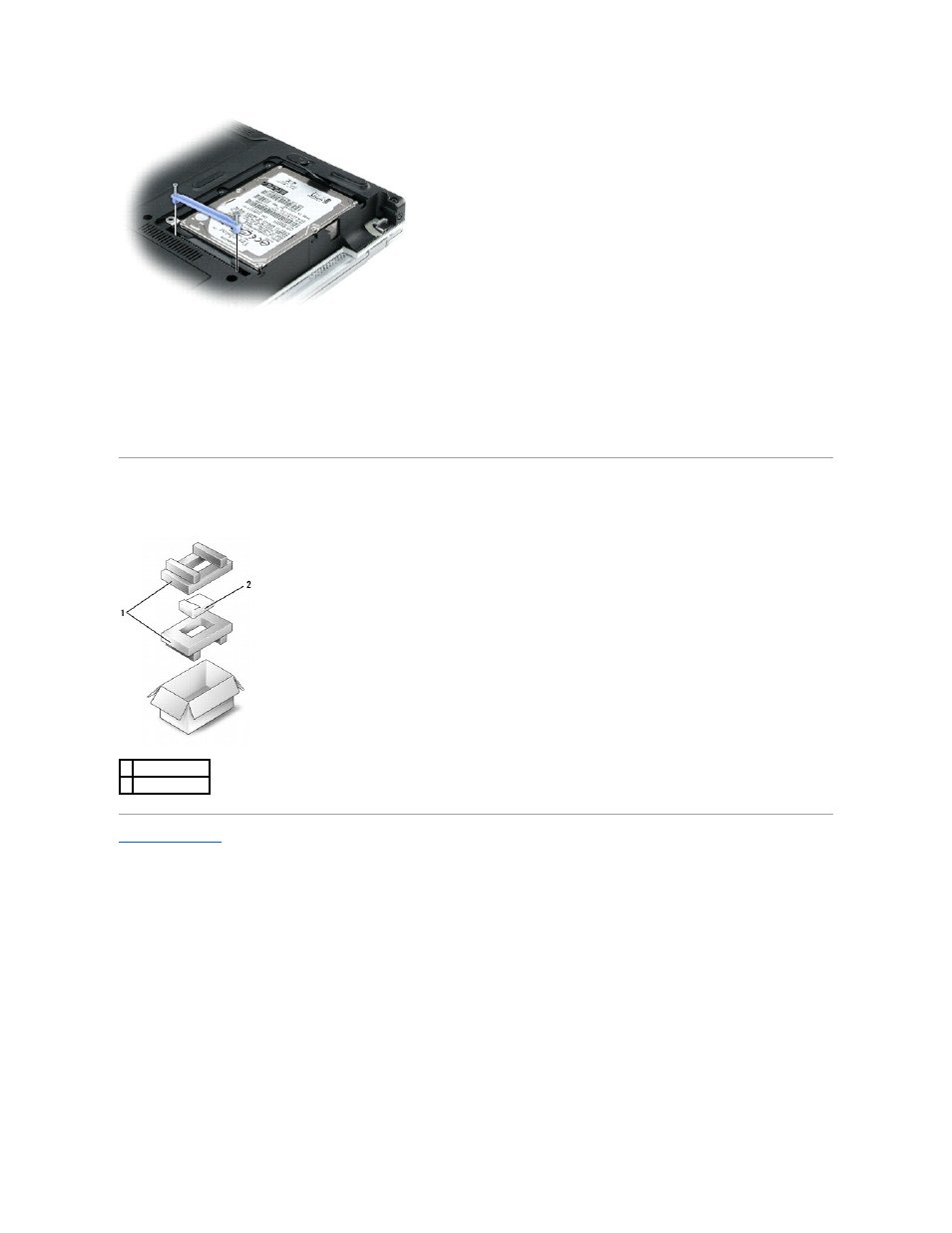 Returning a hard drive to dell | Dell Inspiron 710M User Manual | Page 19 / 44