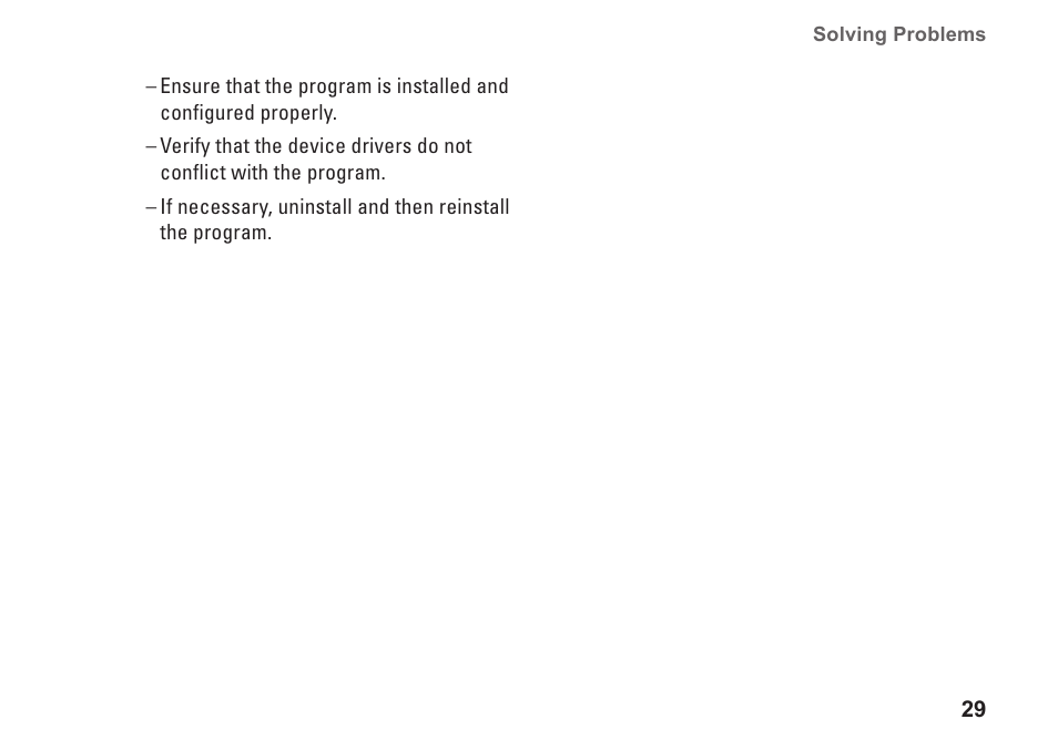 Dell Inspiron 545s (Early 2009) User Manual | Page 31 / 66