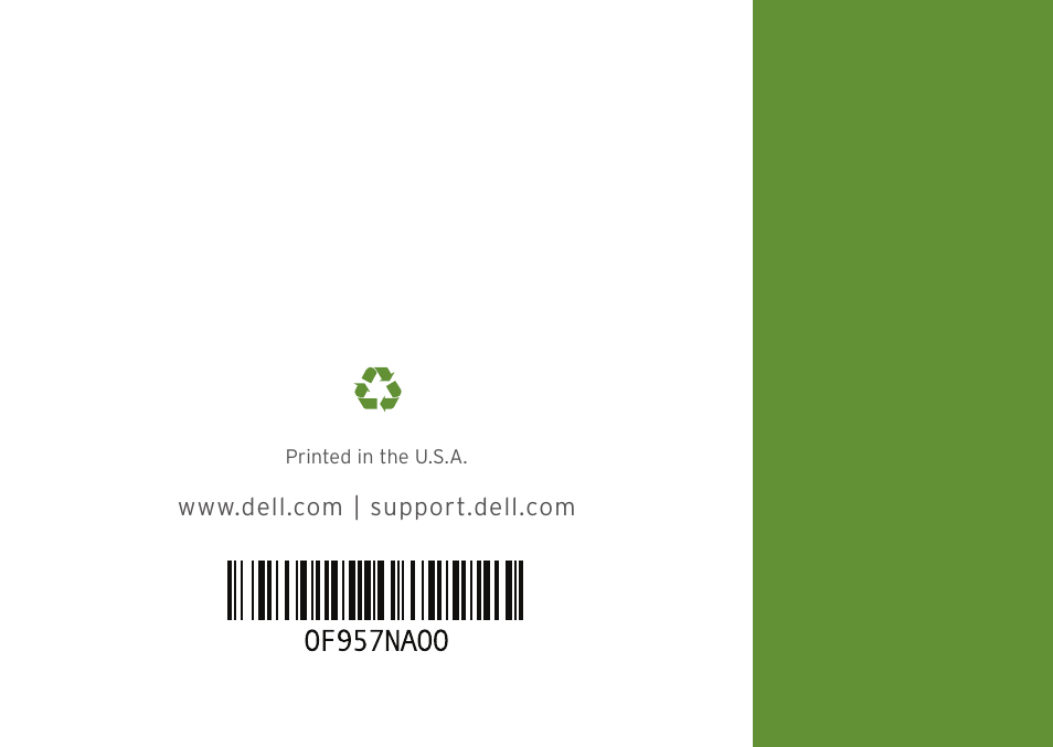 Dell Inspiron 545s (Early 2009) User Manual | Page 66 / 66