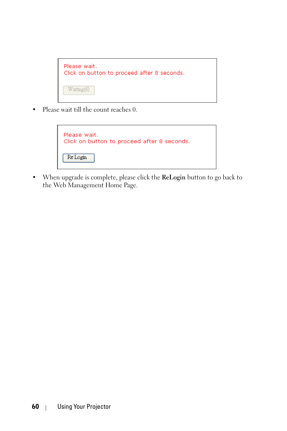 Dell 4310WX Projector User Manual | Page 60 / 82