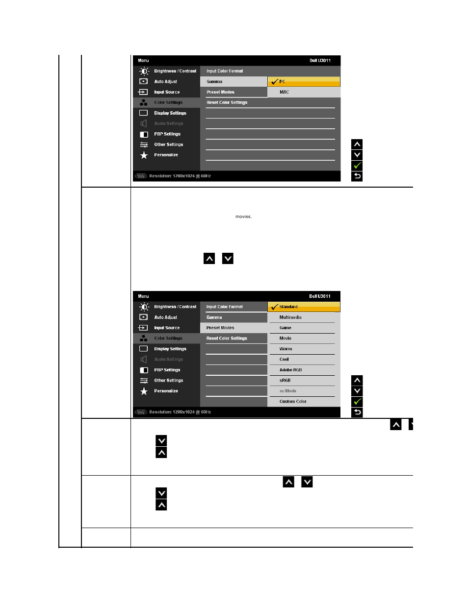 Dell U3011 Monitor User Manual | Page 21 / 38