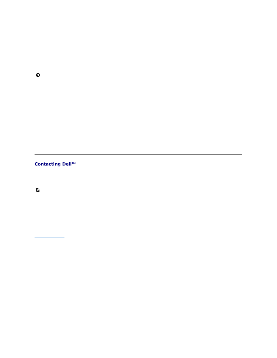 Contacting dell | Dell E248WFP Monitor User Manual | Page 10 / 30
