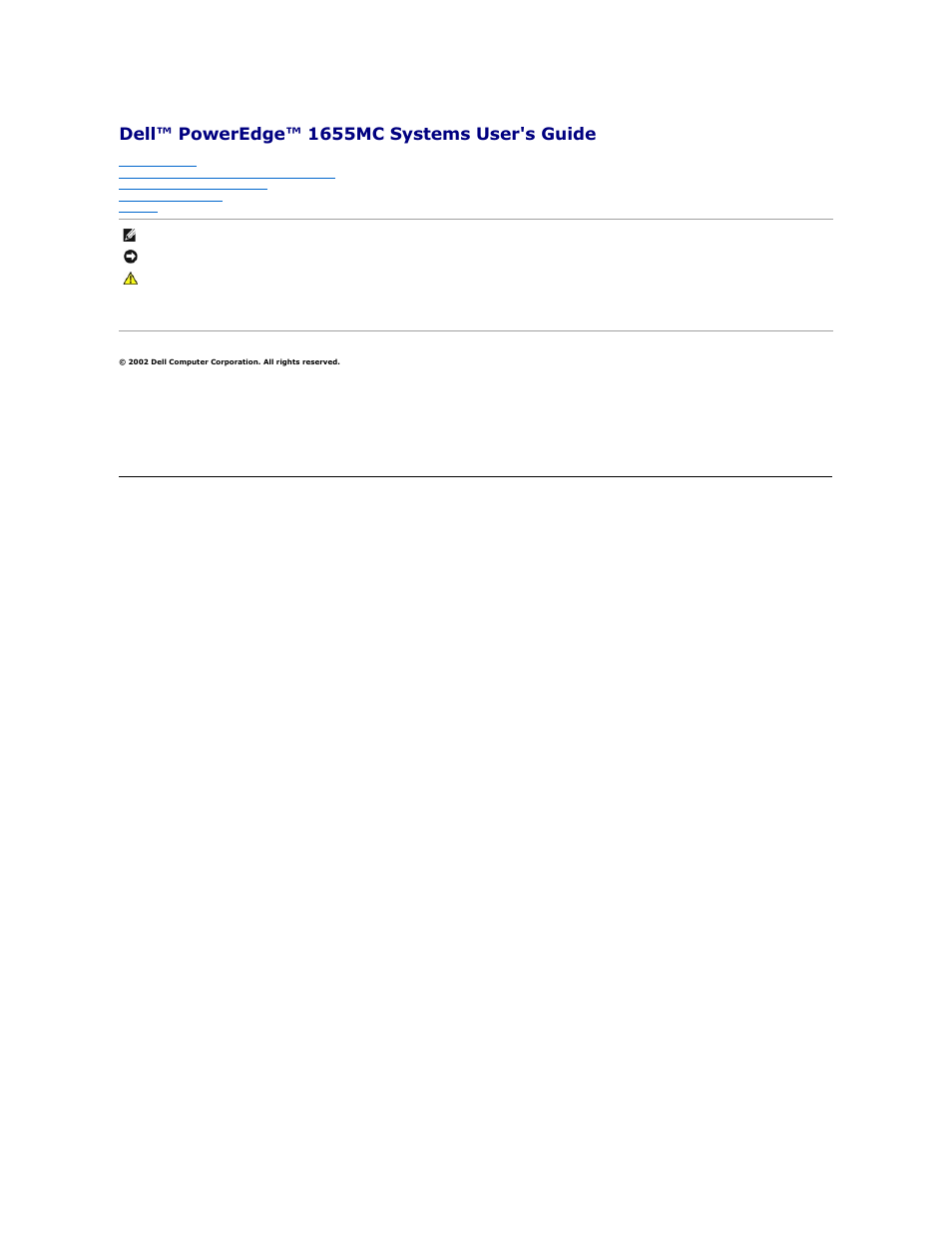 Dell PowerEdge 1655MC User Manual | 28 pages