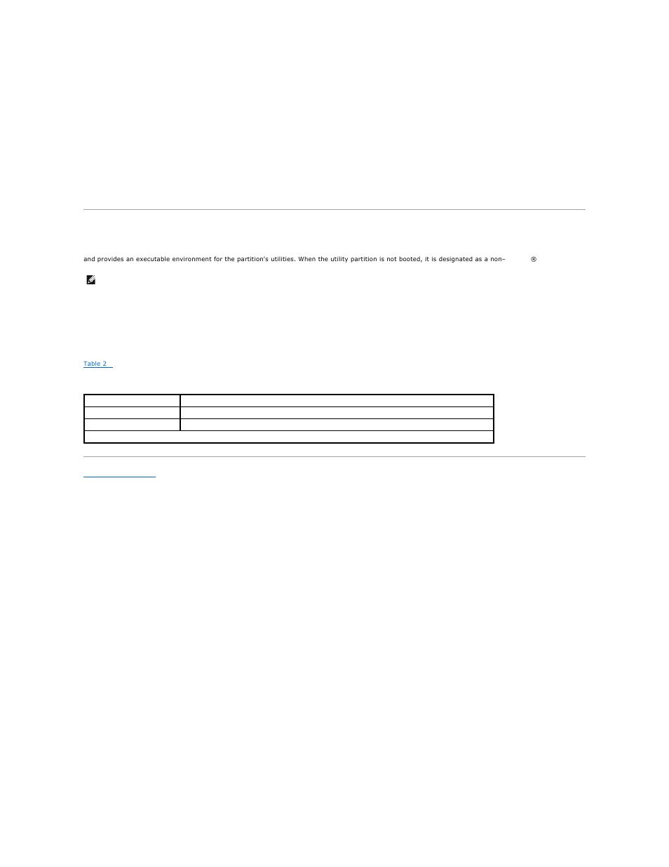 Utility partition | Dell PowerEdge 1655MC User Manual | Page 11 / 28