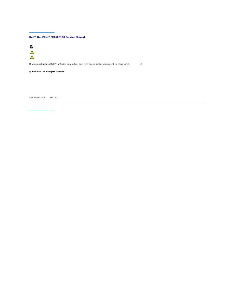 Dell OptiPlex FX160 (Late 2008) User Manual | Page 44 / 65