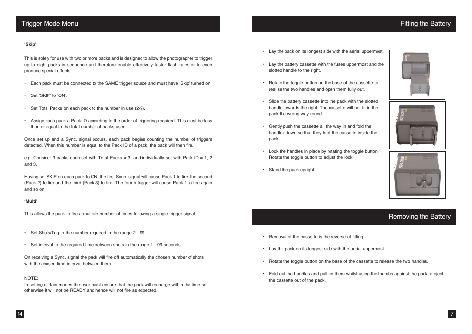 Bowens EXPLORER 1500 BW7640 User Manual | Page 7 / 10