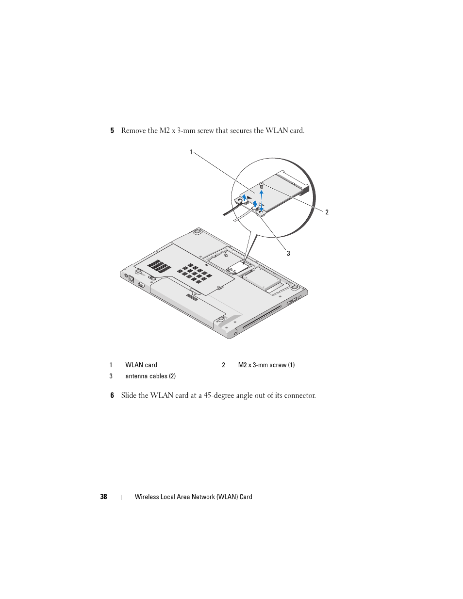 Dell Vostro 1510 (Early 2008) User Manual | Page 38 / 116