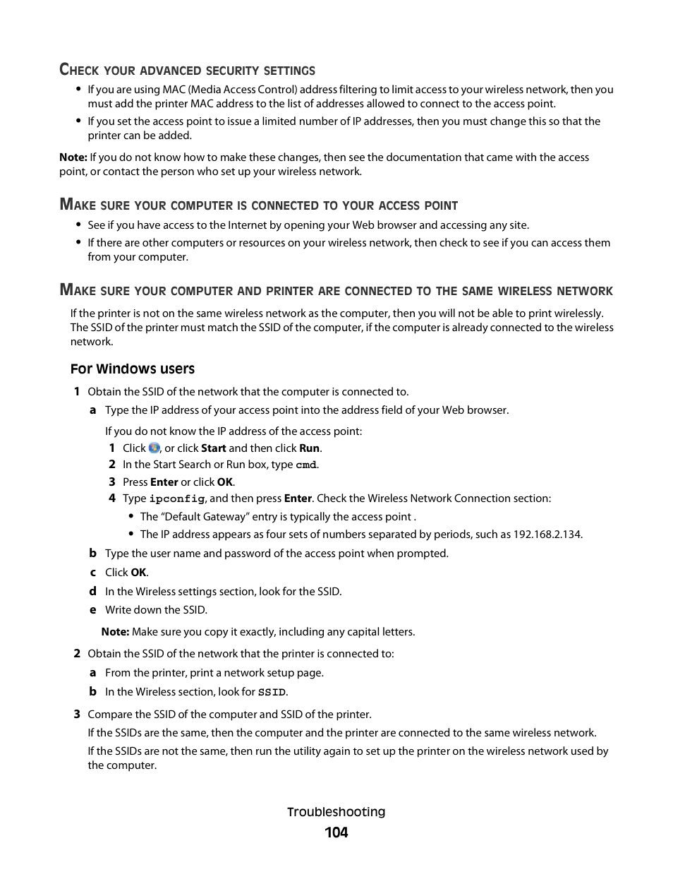 Dell P513w All In One Photo Printer User Manual | Page 104 / 134