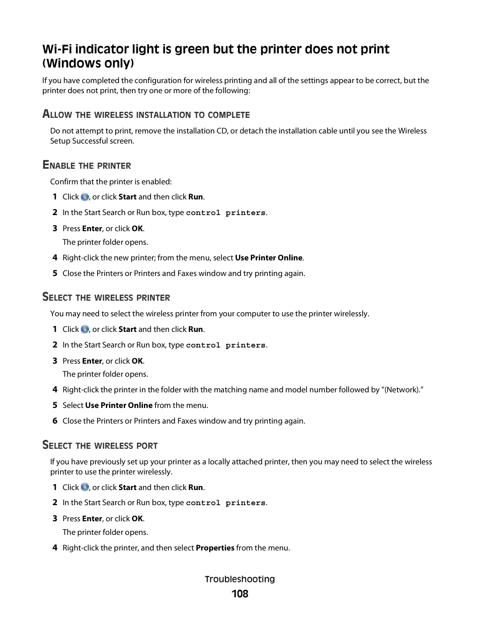Dell P513w All In One Photo Printer User Manual | Page 108 / 134