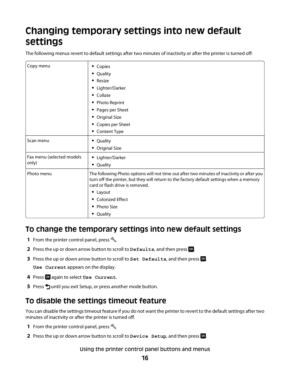 Dell P513w All In One Photo Printer User Manual | Page 16 / 134