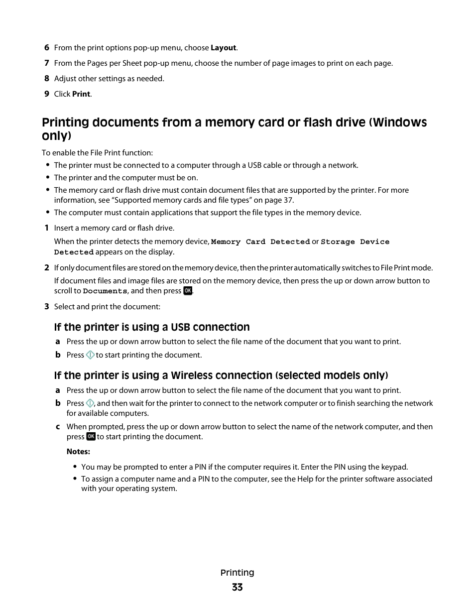 Dell P513w All In One Photo Printer User Manual | Page 33 / 134