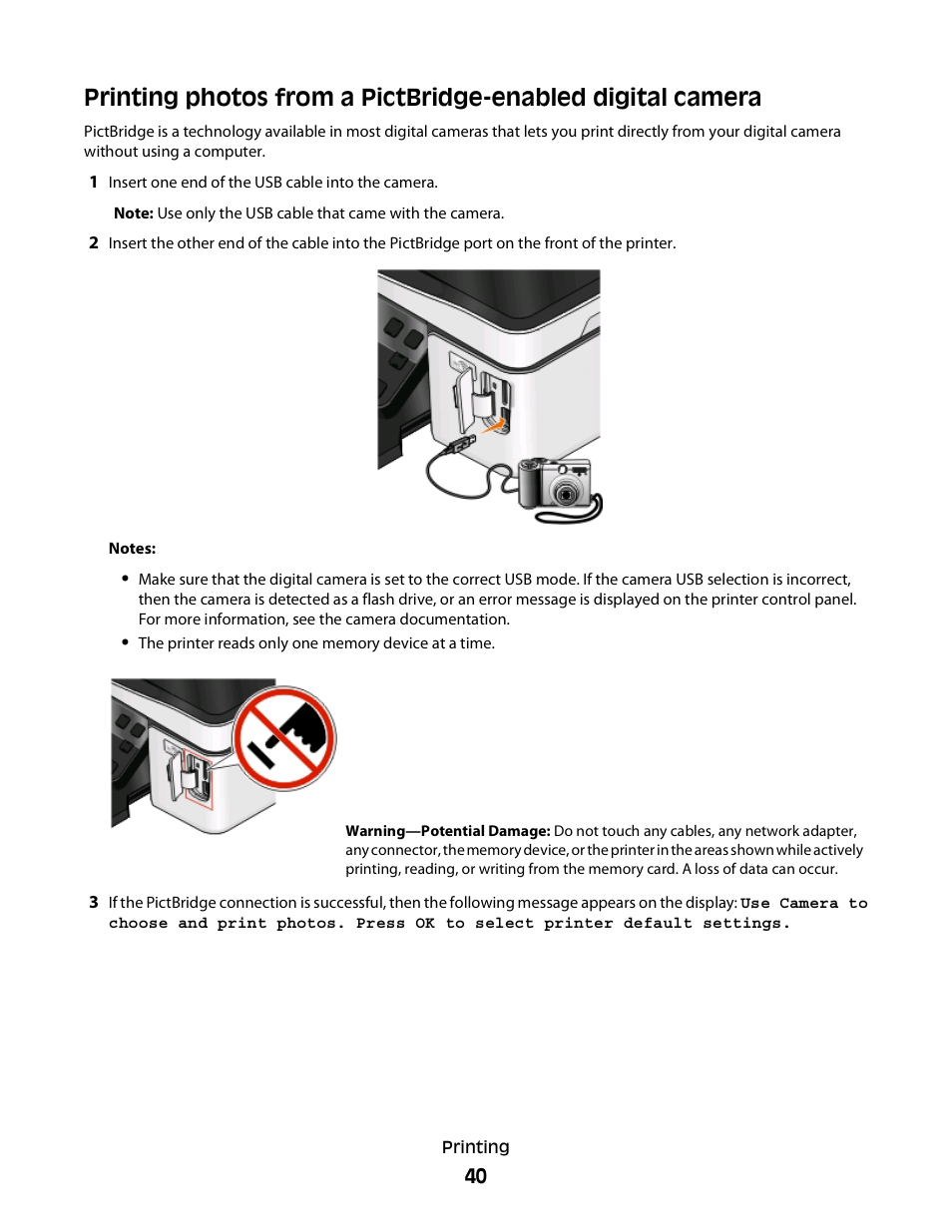 Dell P513w All In One Photo Printer User Manual | Page 40 / 134