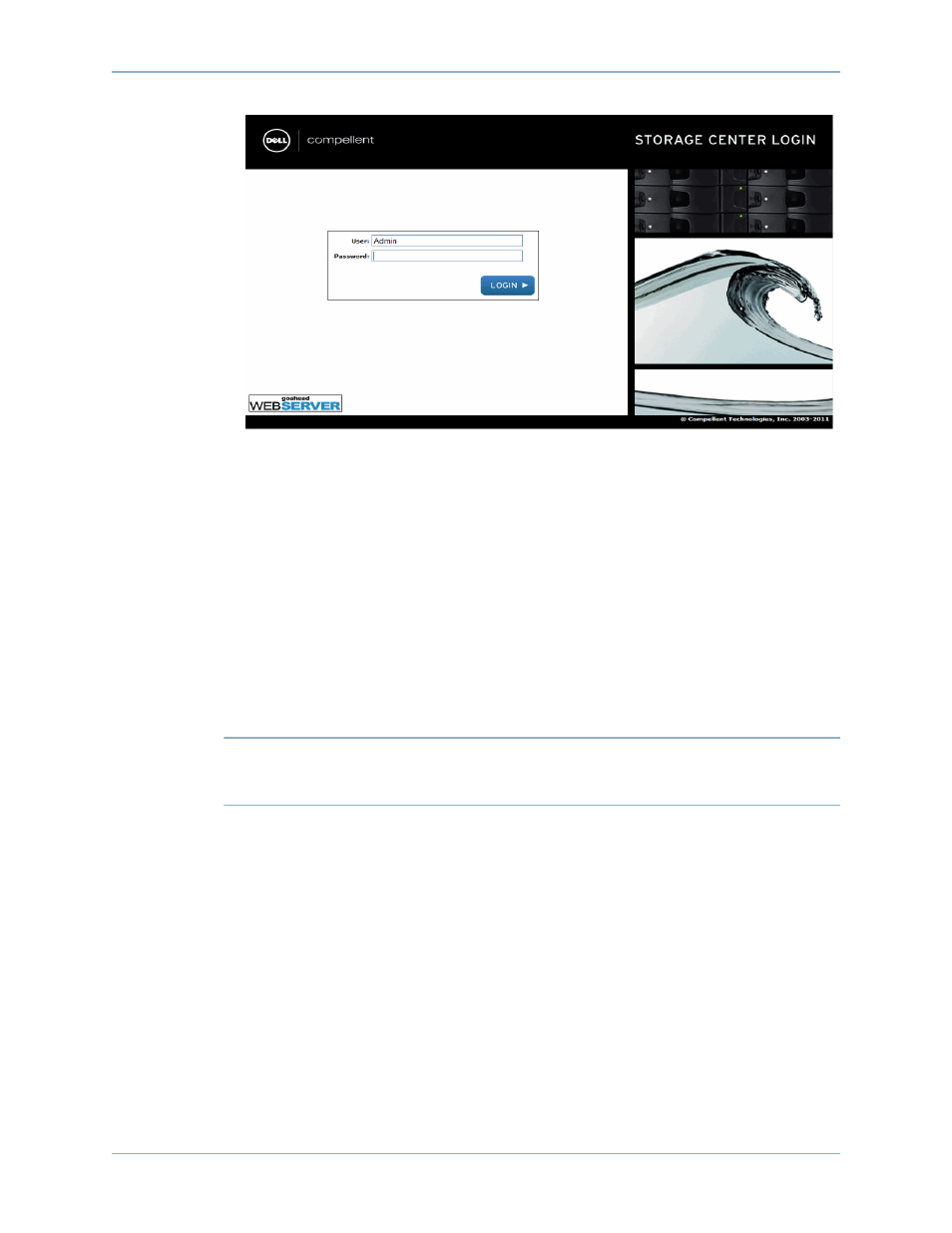 Step 2: license agreement, Step 3: load license | Dell Compellent Series 40 User Manual | Page 13 / 70