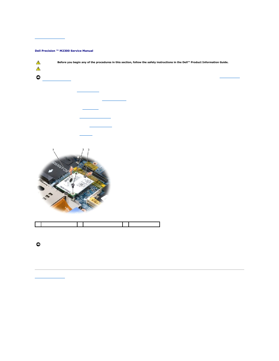 Modem | Dell Precision M2300 (Late 2007) User Manual | Page 29 / 42