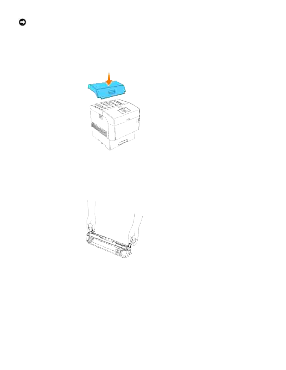 How to install the transfer roller | Dell 5110cn Color Laser Printer User Manual | Page 285 / 447