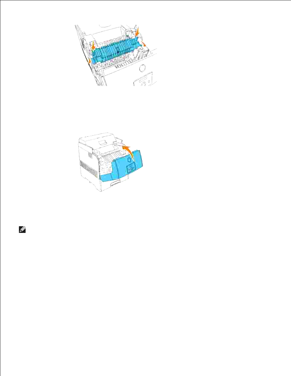 Removing the used separator roller | Dell 5110cn Color Laser Printer User Manual | Page 288 / 447