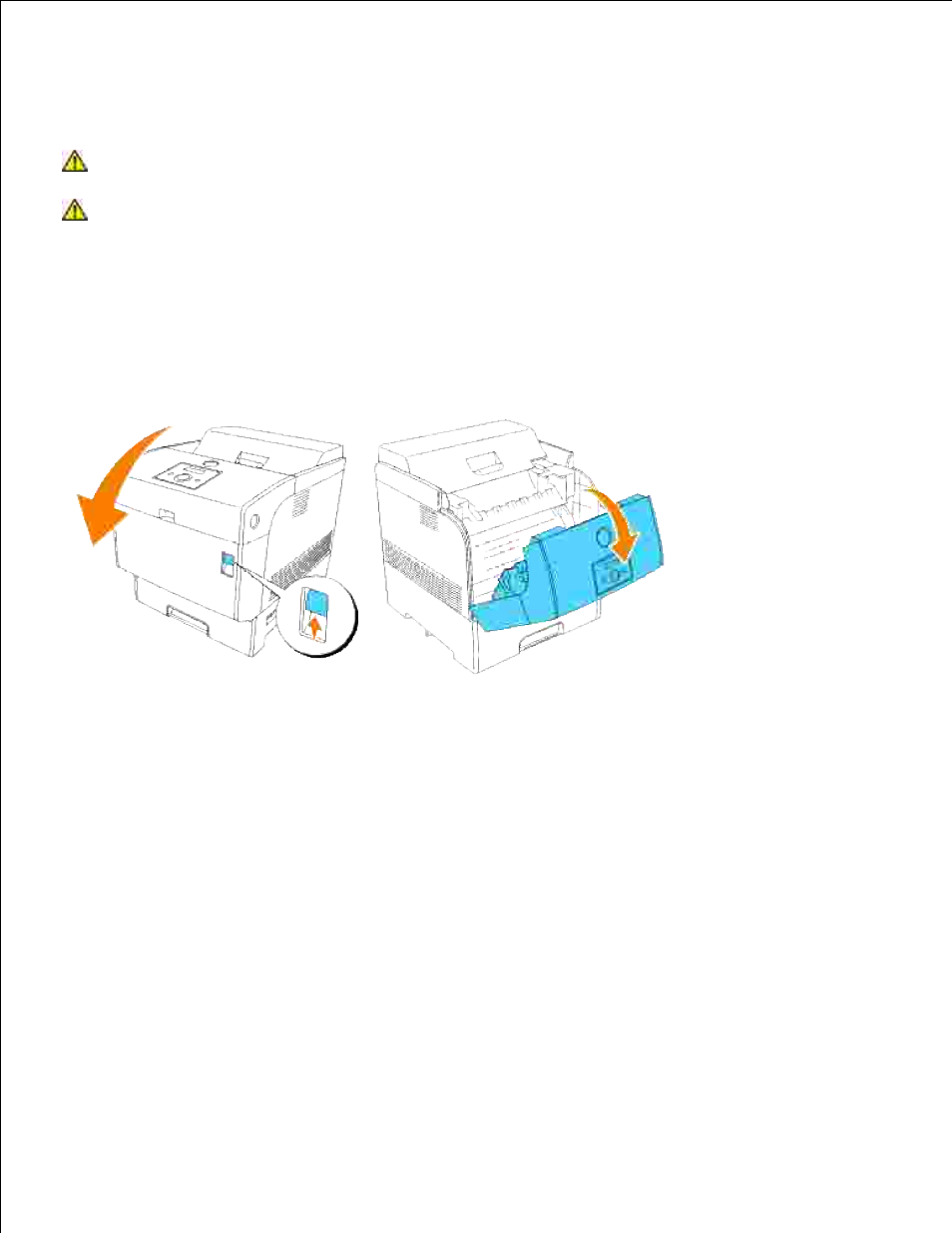 Basic toner cleaning instructions | Dell 5110cn Color Laser Printer User Manual | Page 290 / 447