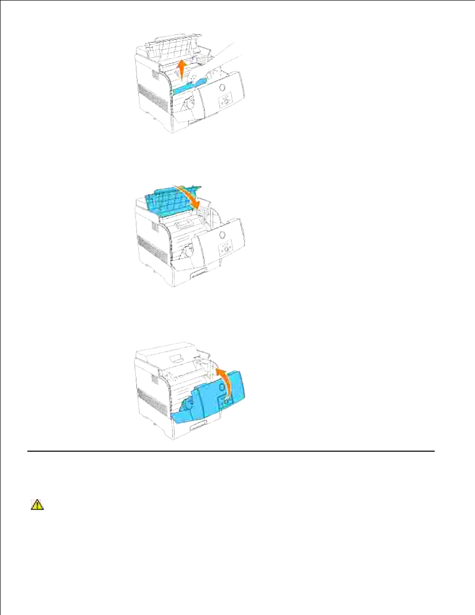Replacing the toner cartridge | Dell 5110cn Color Laser Printer User Manual | Page 300 / 447