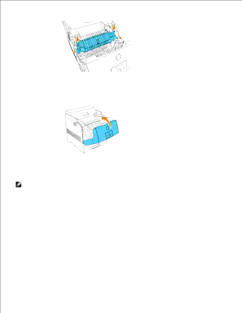 Removing the used separator roller | Dell 5110cn Color Laser Printer User Manual | Page 310 / 447