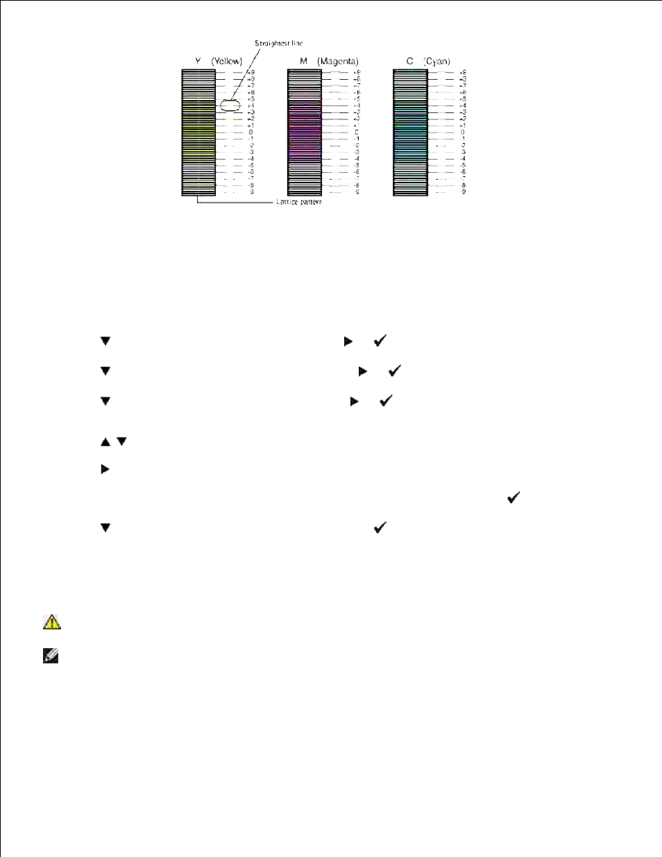 Entering values | Dell 5110cn Color Laser Printer User Manual | Page 322 / 447
