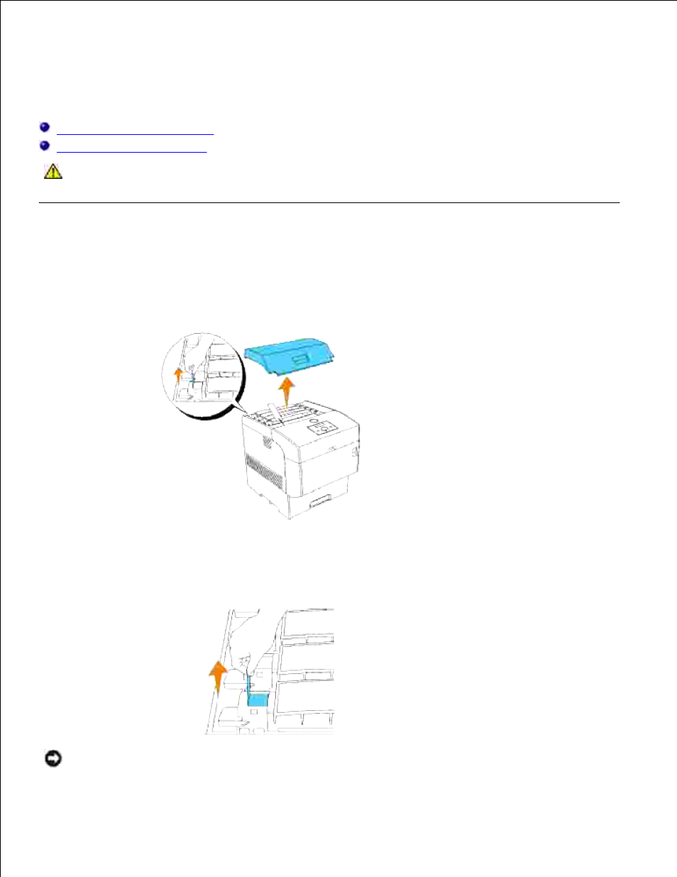 Installing the toner cartridges and imaging drum, Installing the toner cartridge | Dell 5110cn Color Laser Printer User Manual | Page 58 / 447