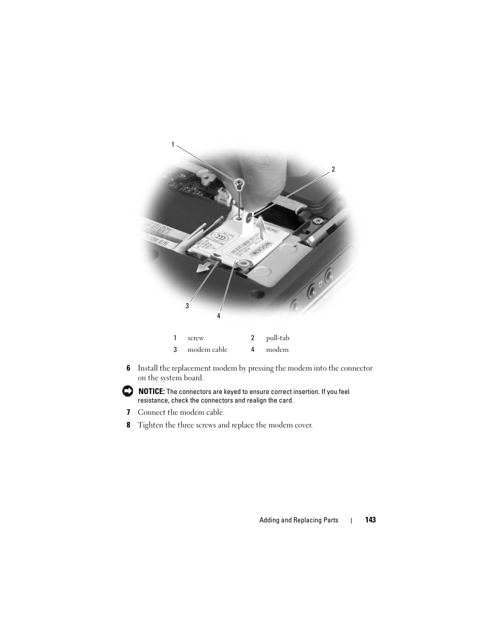 Dell Inspiron 1420 (Mid 2007) User Manual | Page 143 / 210