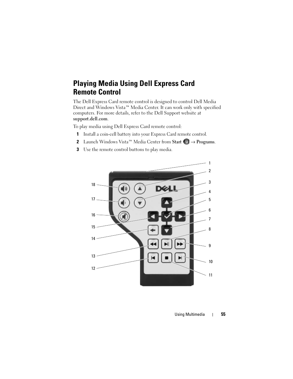 Dell Inspiron 1420 (Mid 2007) User Manual | Page 55 / 210