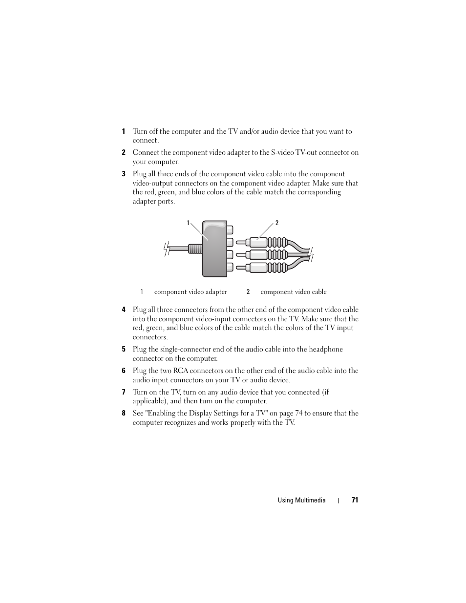 Dell Inspiron 1420 (Mid 2007) User Manual | Page 71 / 210