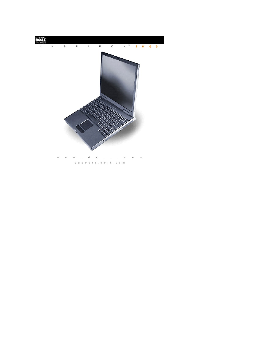 Dell Inspiron 2000 User Manual | 78 pages