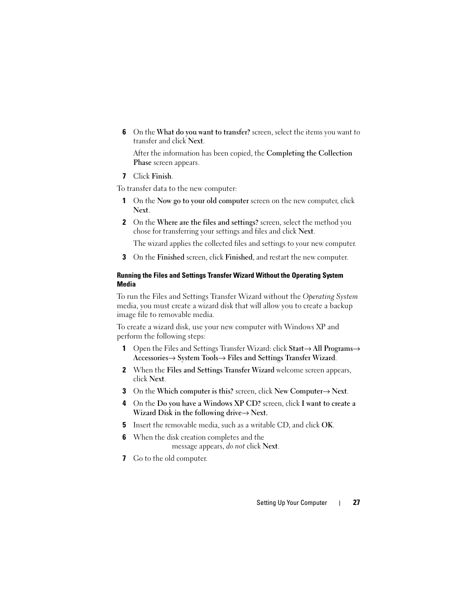 Dell OptiPlex 960 (Late 2008) User Manual | Page 27 / 70