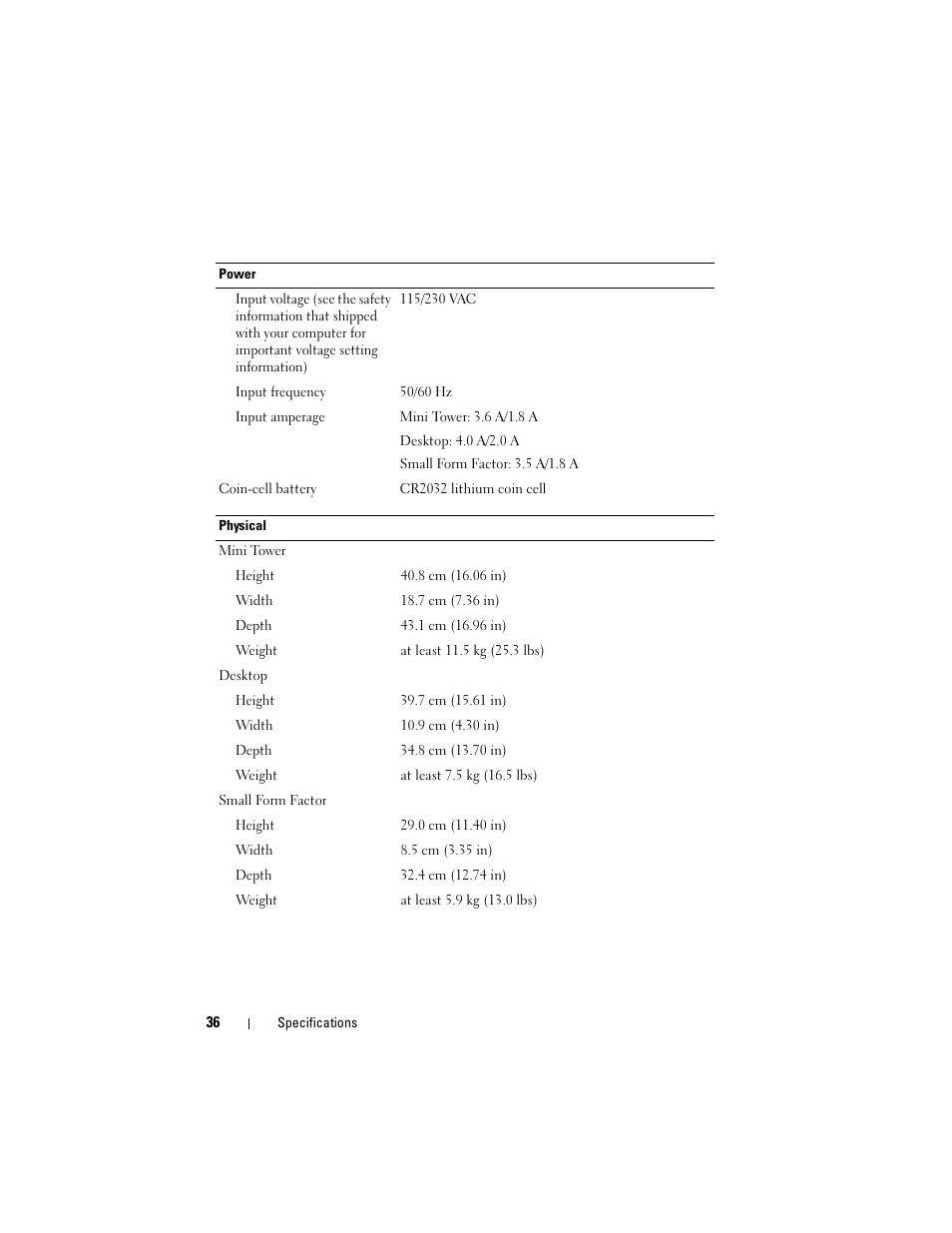 Dell OptiPlex 960 (Late 2008) User Manual | Page 36 / 70