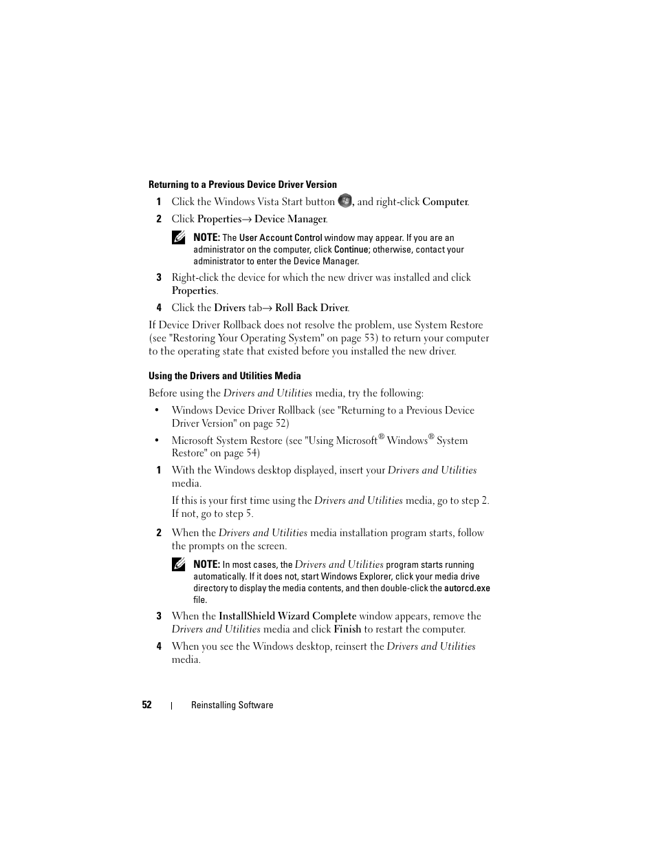 Dell OptiPlex 960 (Late 2008) User Manual | Page 52 / 70