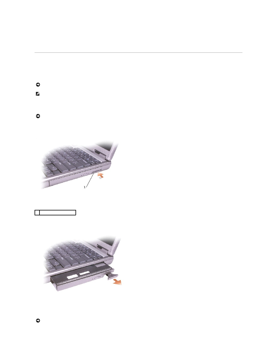 Devices, If the device security screw is not installed, If the device security screw is installed | Dell Latitude D500 User Manual | Page 39 / 40