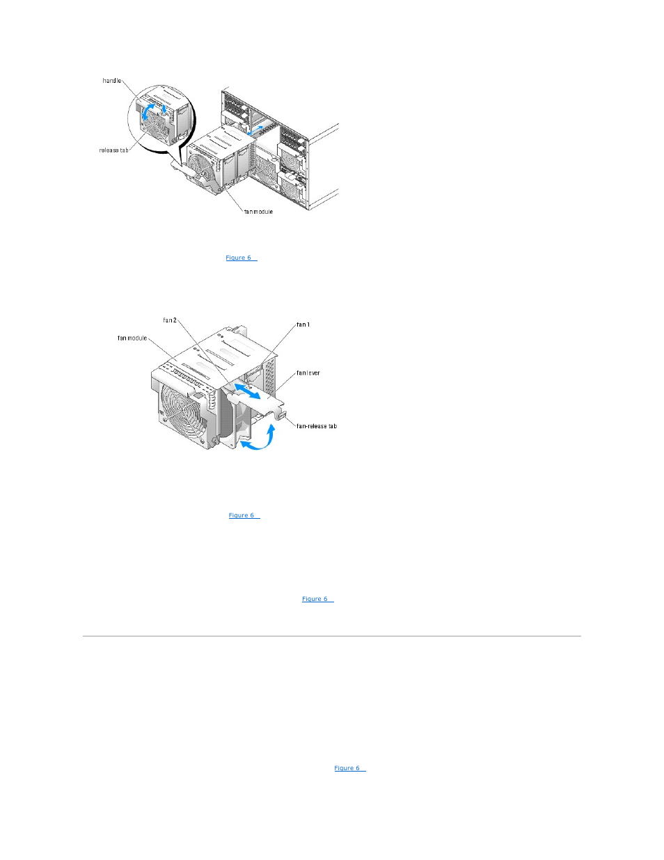 Drac/mc module, Installing a fan, Removing a drac/mc module | Dell POWEREDGE 1855 User Manual | Page 48 / 78