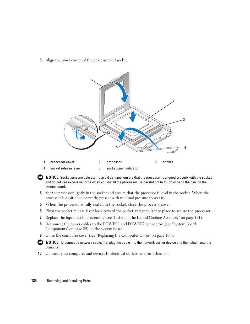 Dell XPS 720 H2C (Mid 2007) User Manual | Page 134 / 220