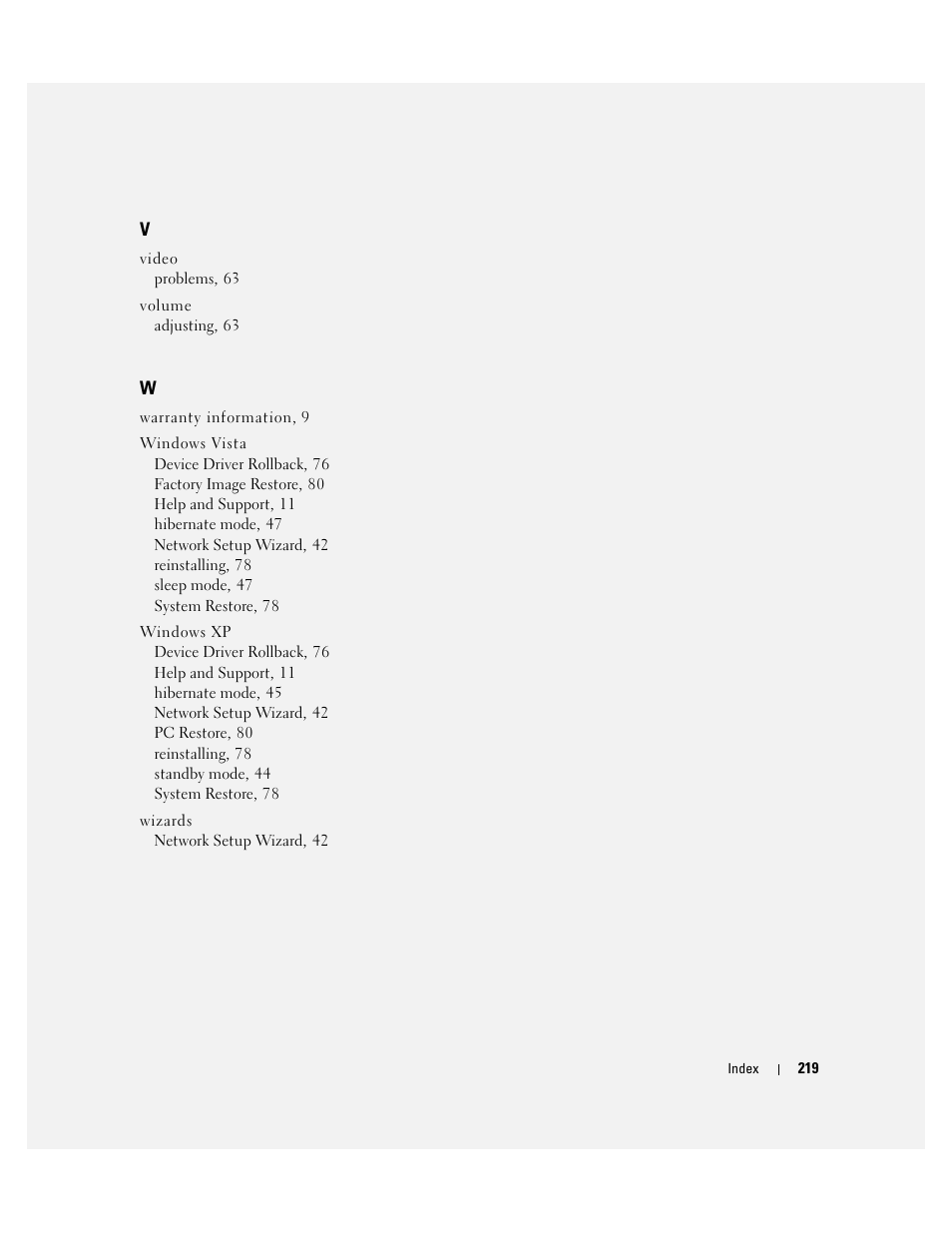 Dell XPS 720 H2C (Mid 2007) User Manual | Page 219 / 220